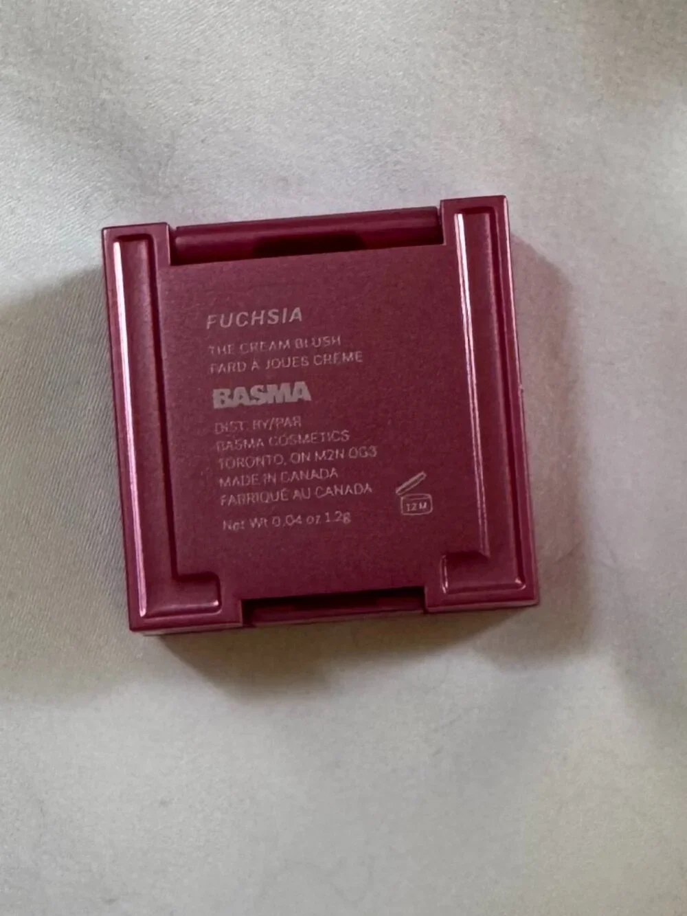 Basma The Cream Blush Mini, Fuchsia